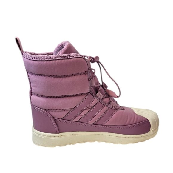 Adidas Orginals Kids Superstar 360 Boots Size 3 Primaloft Ortholite Winter - Picture 4 of 9